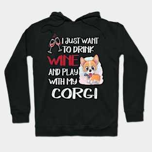 I Want Just Want To Drink Wine (19) Hoodie